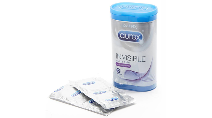 Durex Invisible extra geschmierte Kondome